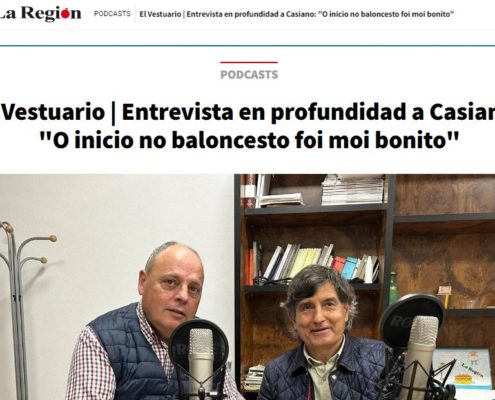 Casiano entrevistado en "El Vestuario" - podcast