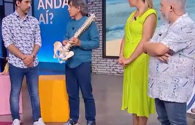 Casiano habló de la "estenosis de canal" en el programa "Quen anda aí" de la Televisión de Galicia.